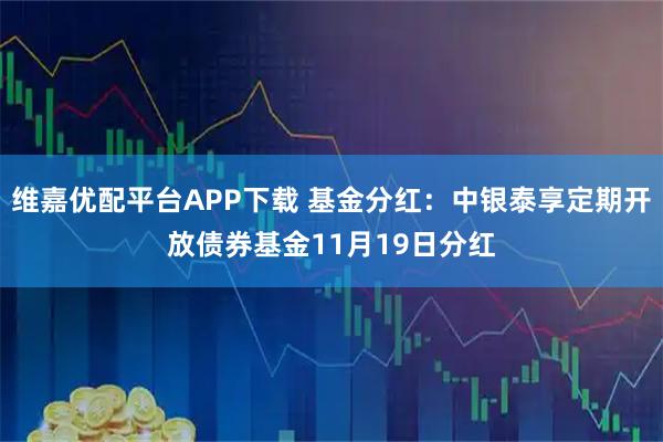 维嘉优配平台APP下载 基金分红：中银泰享定期开放债券基金11月19日分红