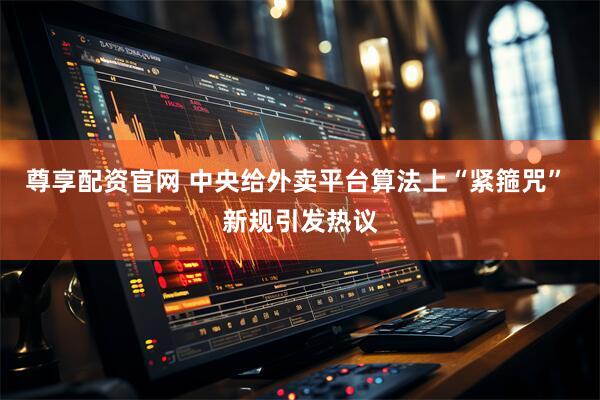 尊享配资官网 中央给外卖平台算法上“紧箍咒” 新规引发热议