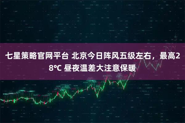 七星策略官网平台 北京今日阵风五级左右，最高28℃ 昼夜温差大注意保暖